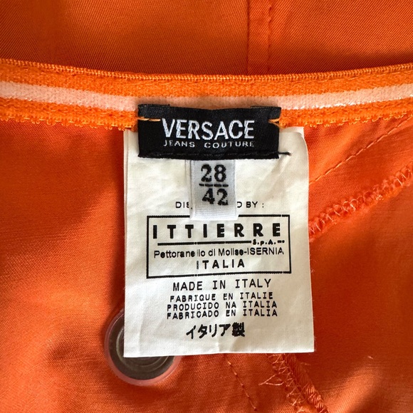 VERSACE JEANS COUTURE Orange Tank Dress 6/42 - Picture 10 of 11